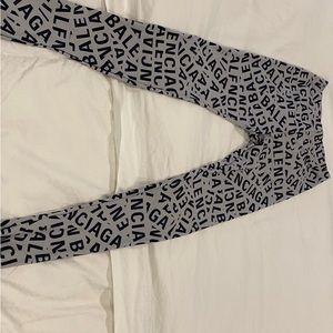 Balenciaga logo legging